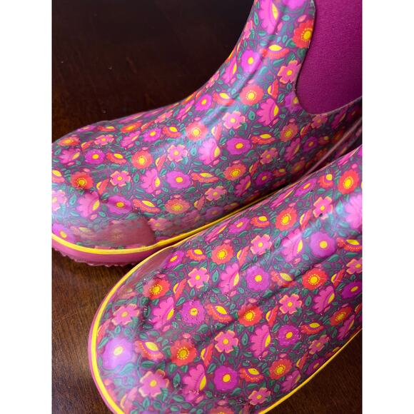 Bogs Sweet Pea Youth Girls/Women's Waterproof Rain Winter Boots ~ Size 5 - Picture 9 of 11